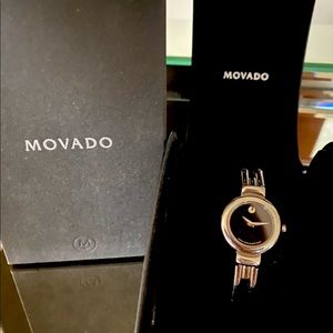 Women’s Movado bracelet watch